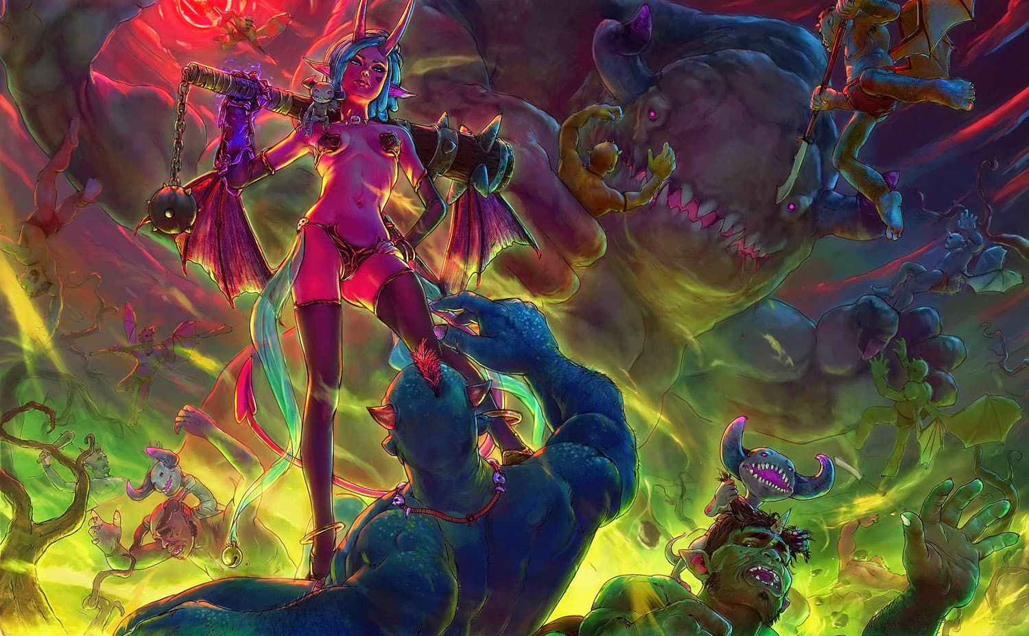 Digital fantasy illustration